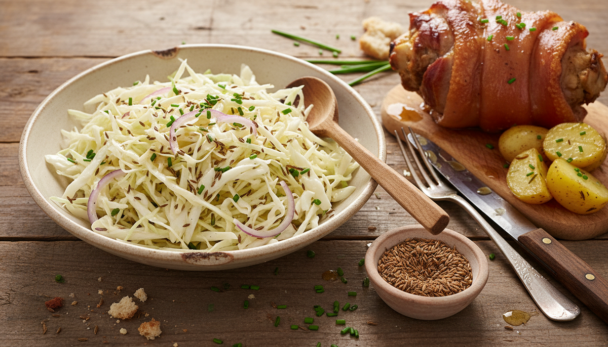Salade de chou blanc à l'allemande
