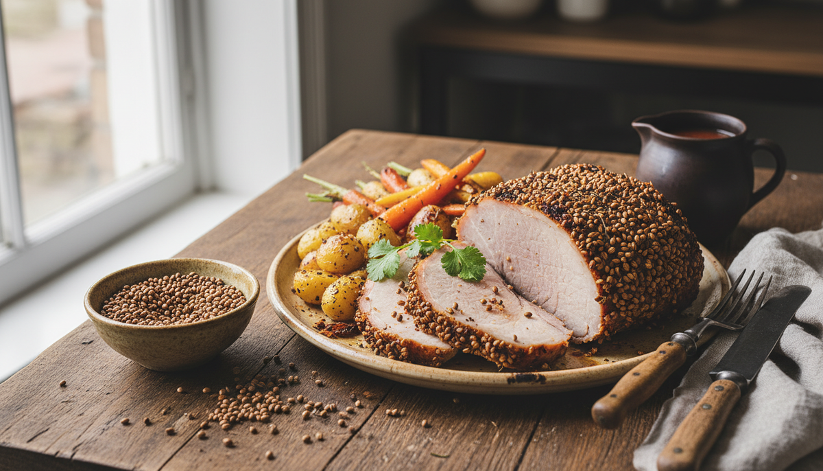 Rôti de porc aux épices