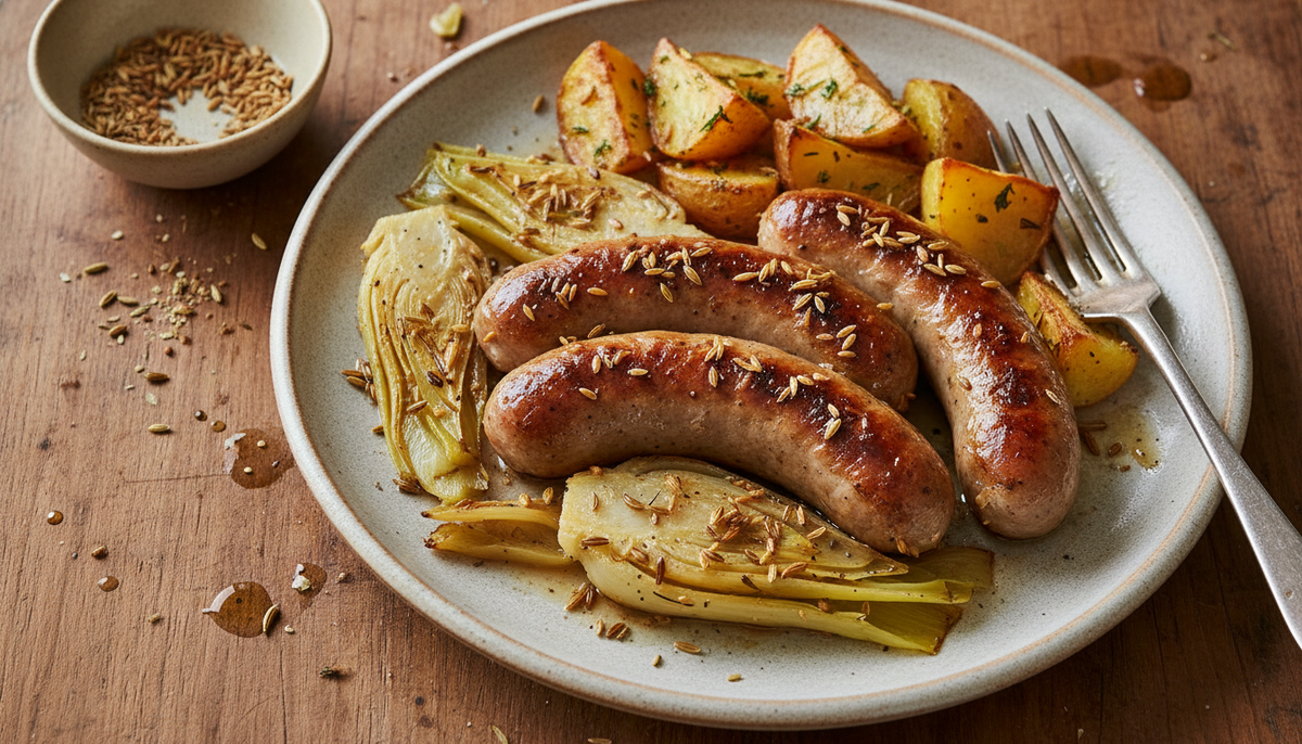 Saucisses aux graines de fenouil