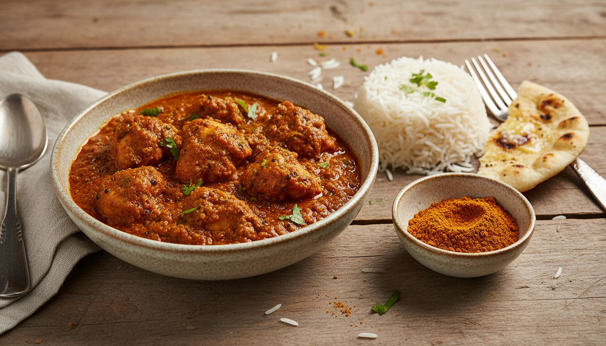 Poulet au curry traditionnel