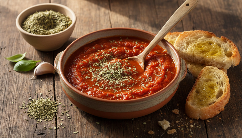 Sauce tomate pour pizza