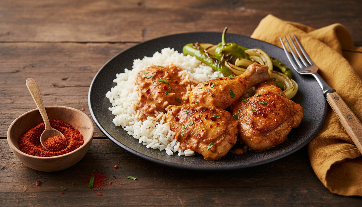 Poulet au paprika