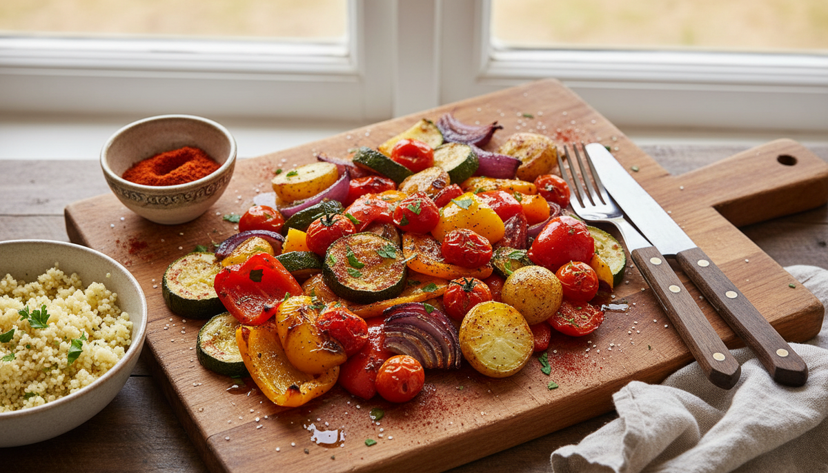 Légumes d'été rôtis