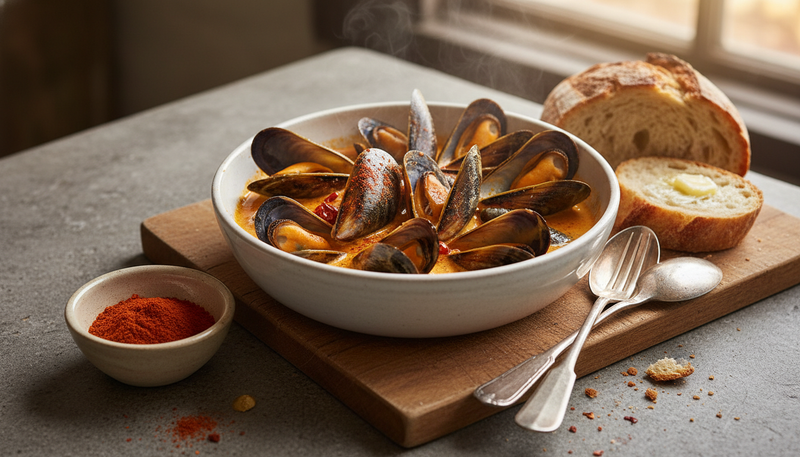 Sauce pour moules marinières