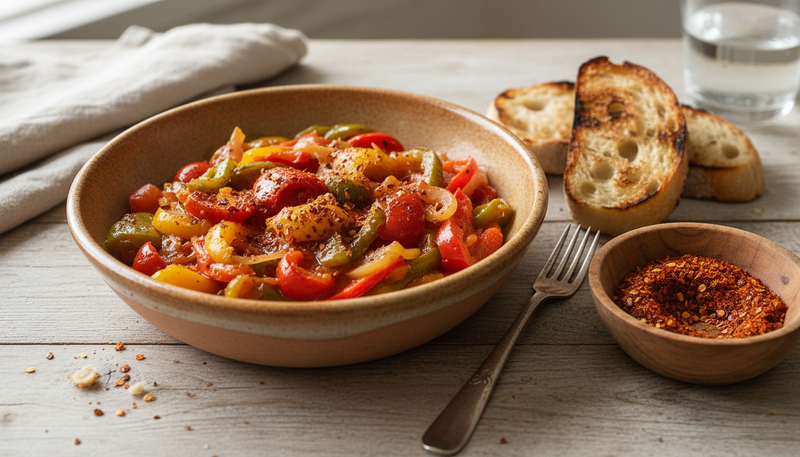 Piperade traditionnelle