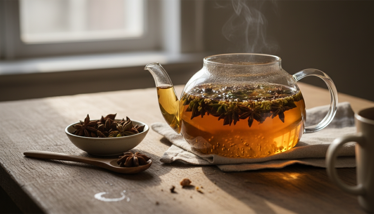 Infusion digestive à l'anis