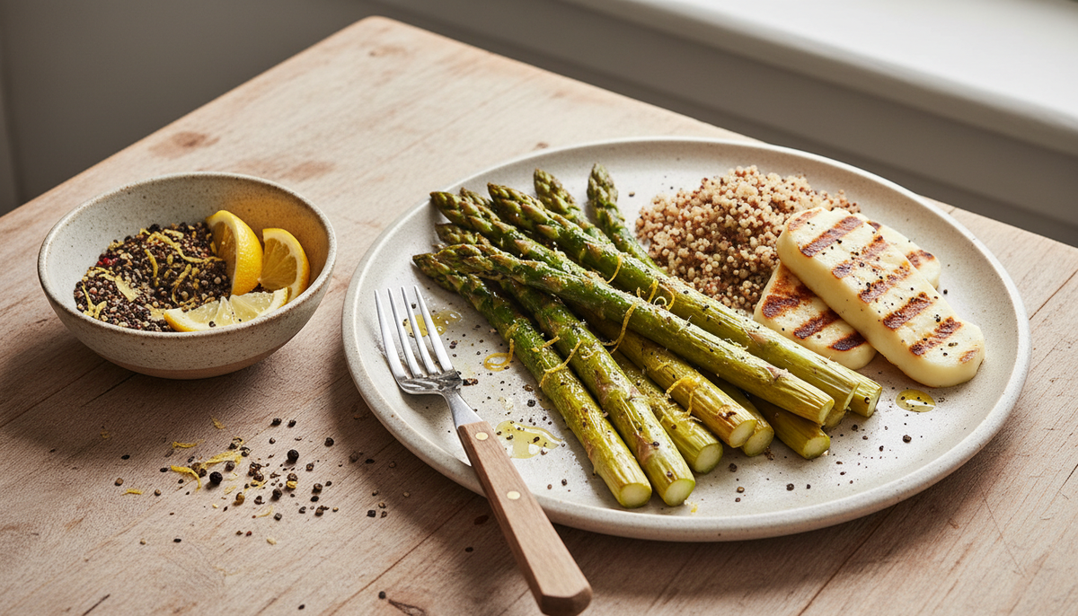 Asperges rôties