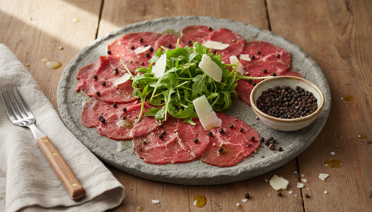 Carpaccio de bœuf