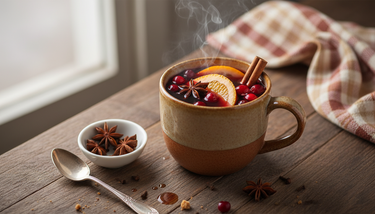 Vin chaud aux épices