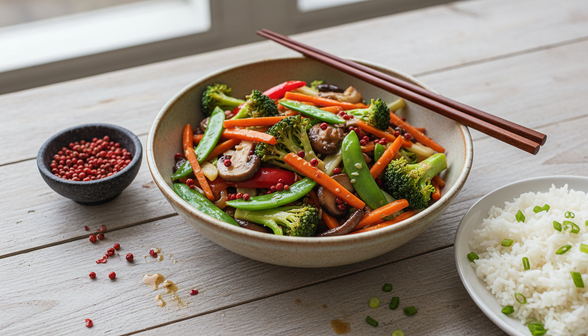 Légumes au wok