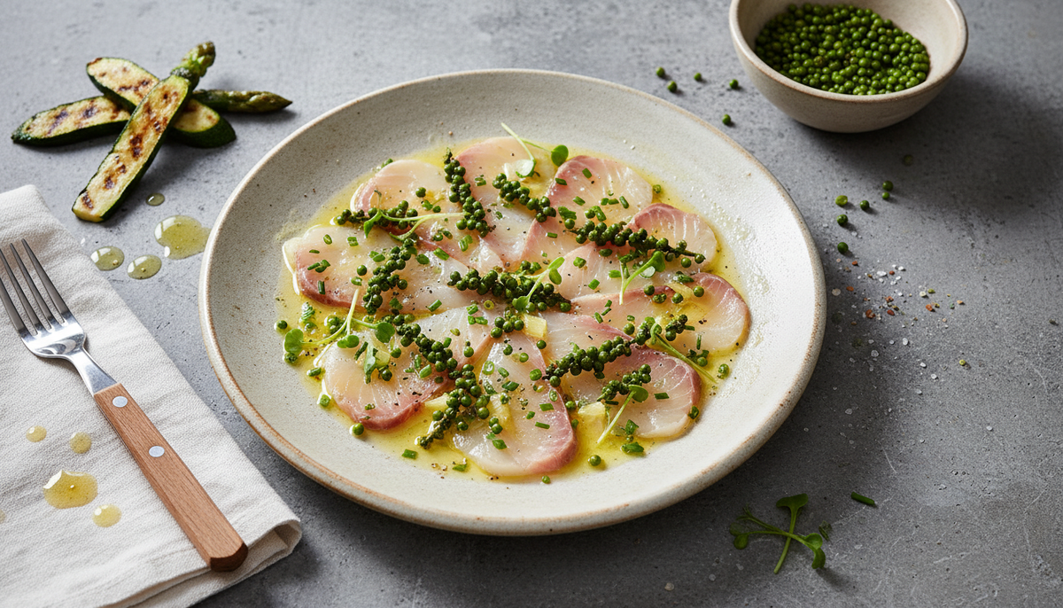 Carpaccio de daurade