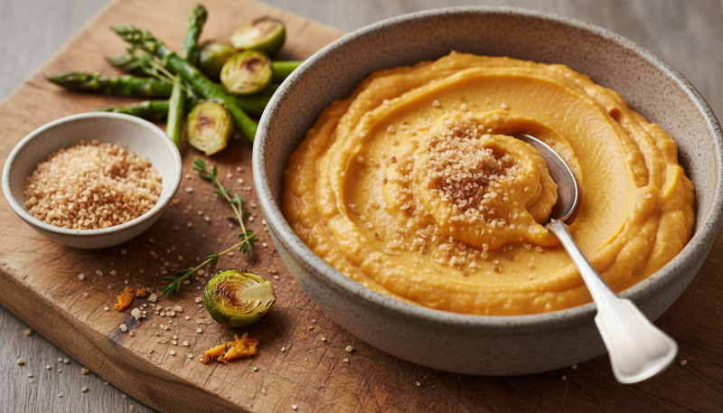 Mousseline de patates douces