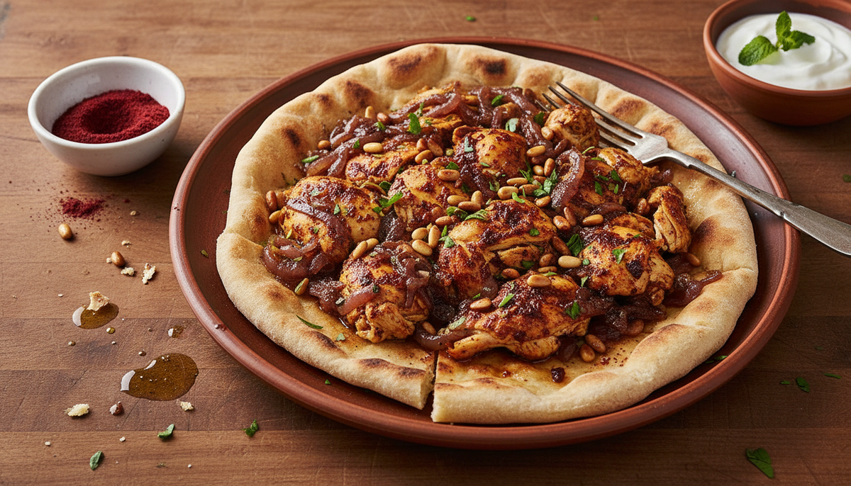 Poulet au sumac (Musakhan)