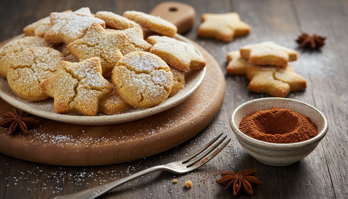 Sablés aux épices de Noël