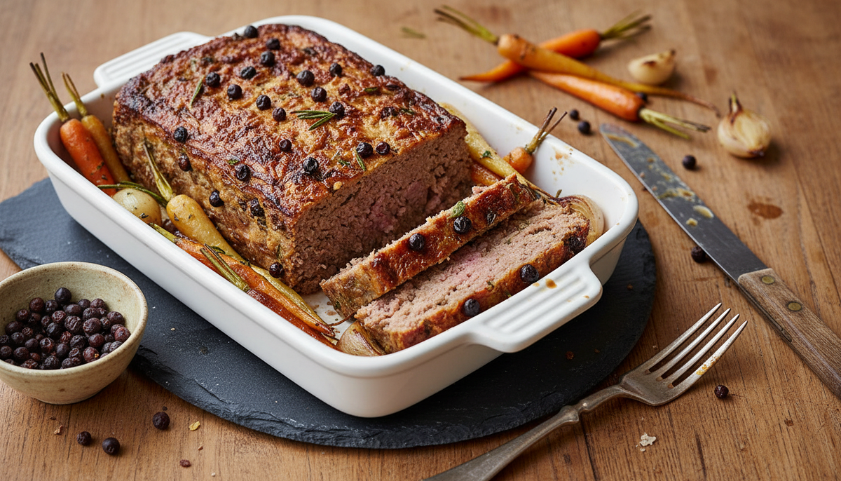 Terrine de gibier au genièvre