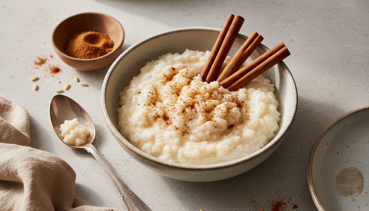 Riz au lait onctueux