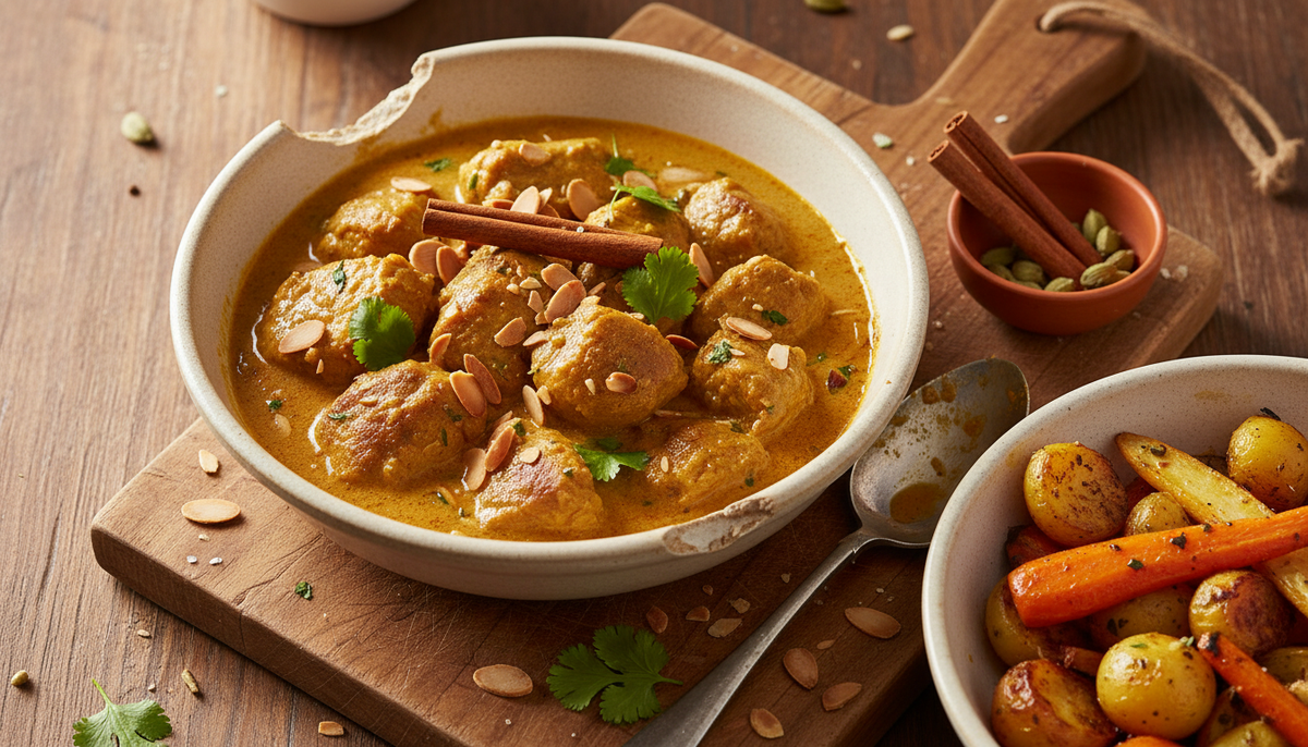 Curry d'agneau korma
