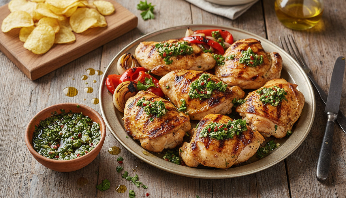 Poulet mariné à l'argentine