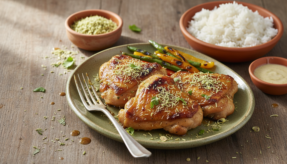 Poulet à la citronnelle