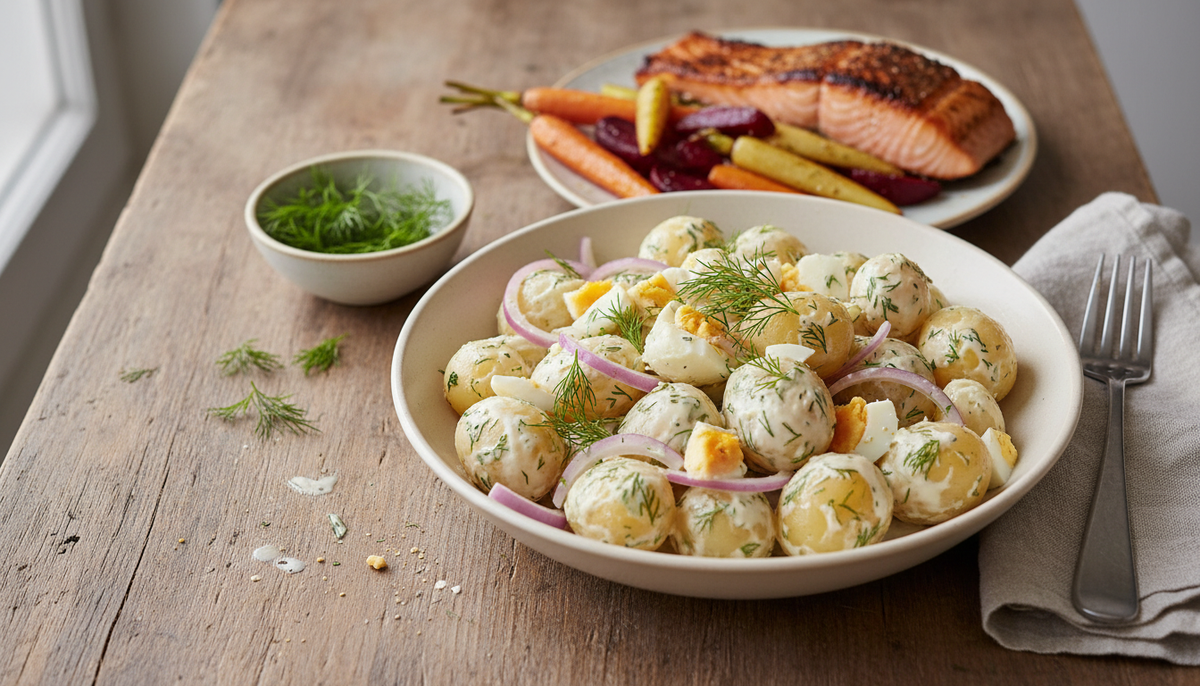 Salade de pommes de terre scandinave
