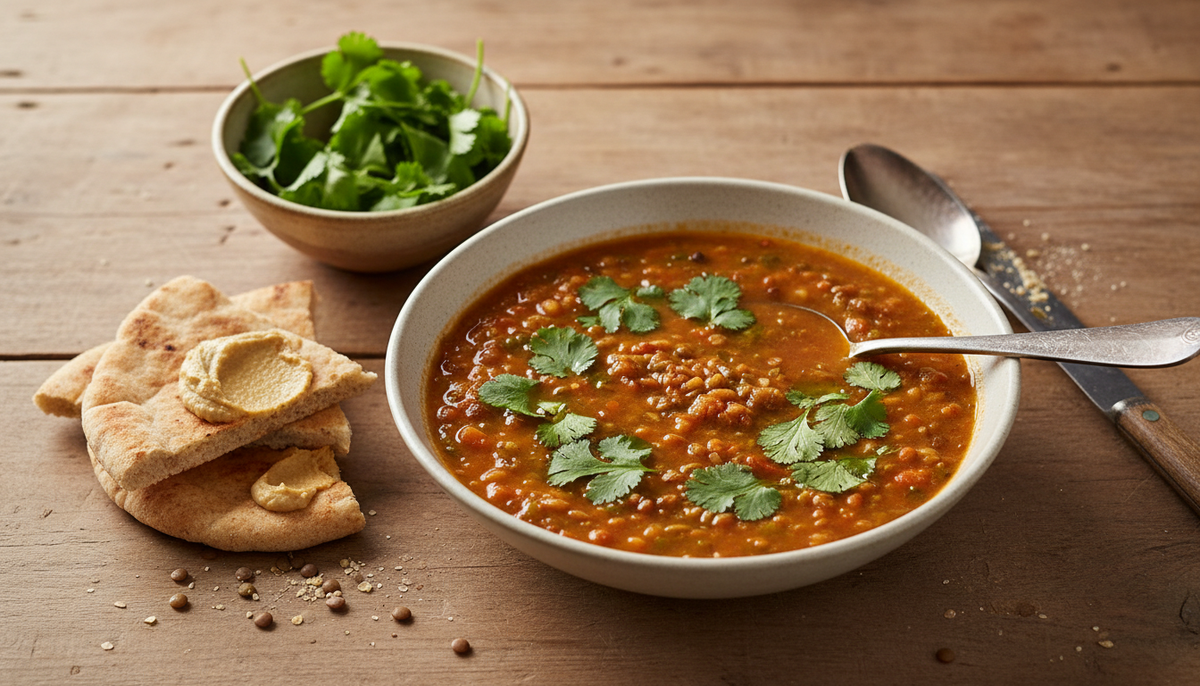 Soupe de lentilles