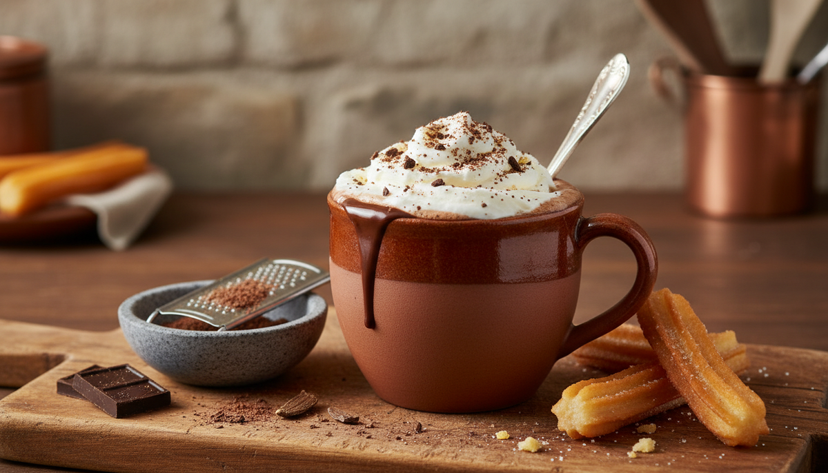 Chocolat chaud onctueux