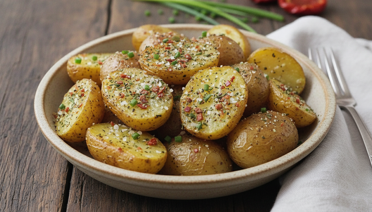 Pommes de terre grenaille croustillantes