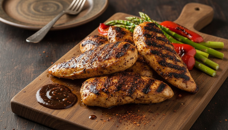 Poulet grillé ou tofu laqué