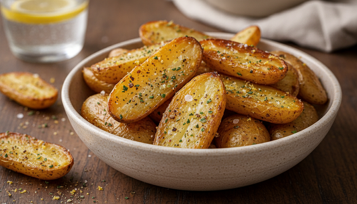 Pommes de terre grenaille croustillantes aux herbes