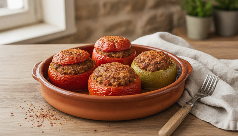 Légumes farcis façon table d’été