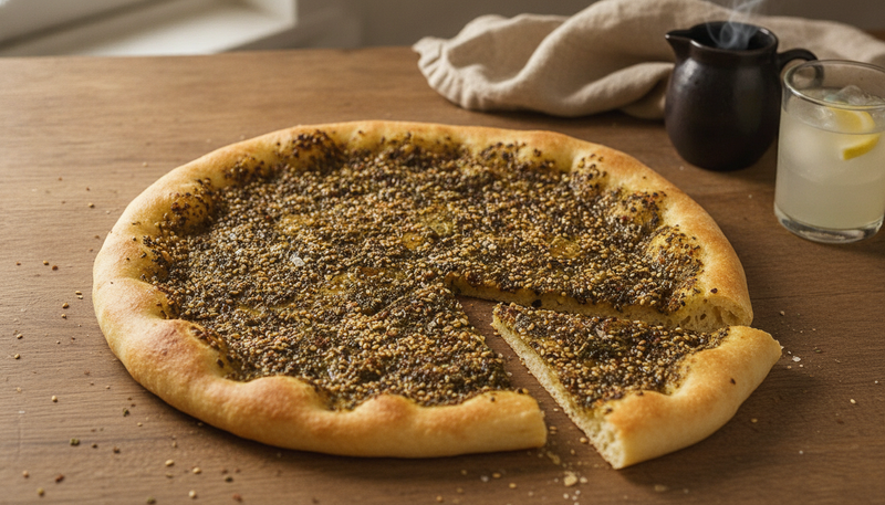 Man’ouché au zaatar