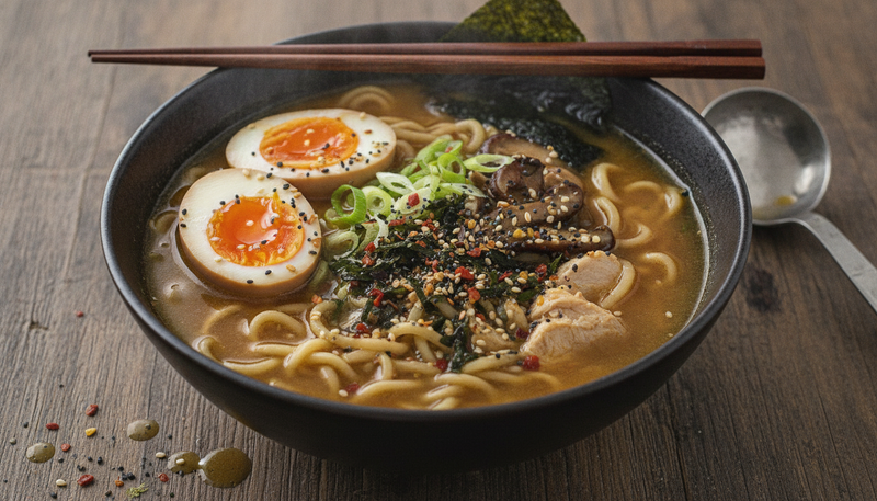 Ramen express aux sept épices japonaises