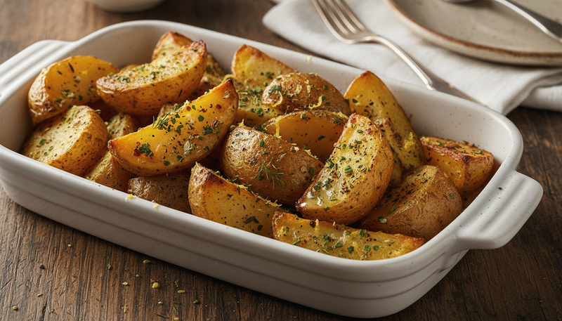 Pommes de terre rôties façon Méditerranée