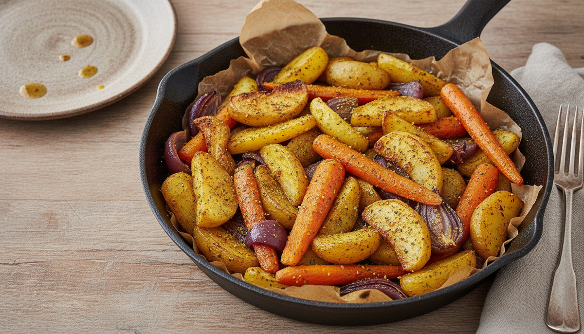 Légumes rôtis façon angevine